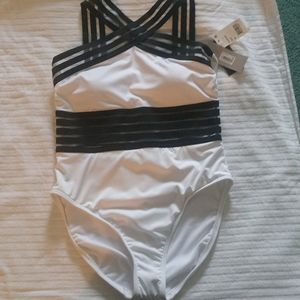 Kenneth Cole net bathing suit
